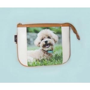 オリジナル  写真 ペット バッグ ポーチ ＲスリムパースＬ