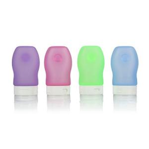 PhantomSky シリコーントラベルボトル トラベルチューブ 旅行の必要品 化粧品容器 37ML 4本セット