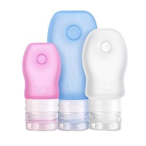 PhantomSky シリコーントラベルボトル トラベルチューブ 旅行の必要品 化粧品容器 89/60/37ML 3本セット