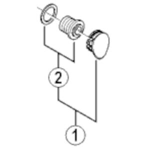 シマノ (SHIMANO) リペアパーツ クランク取付ボルトユニット (クランクキャップ:シルバー) FC-2450 Y1P298010｜tomato2021