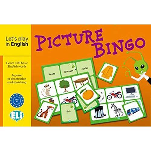 ELI Game 英語教材 ビンゴゲーム Picture Bingo New Edition