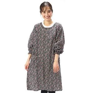 NISHIKI[ニシキ] 割烹着 かっぽう着 ゆったり ロング丈