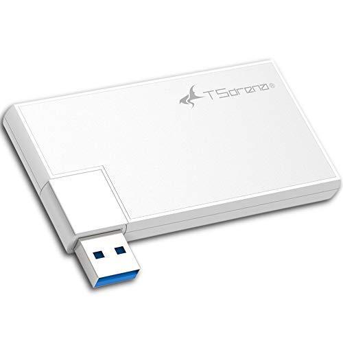 TSdrena カード型 USB3.0 ハブ (USB回転式) 4ポート バスパワー ポータルサイズ...