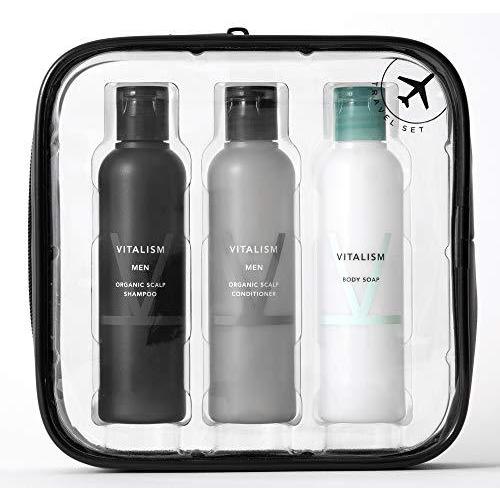 バイタリズム(VITALISM) スカルプケア for MEN トラベルセット 旅行用 出張用 (シ...