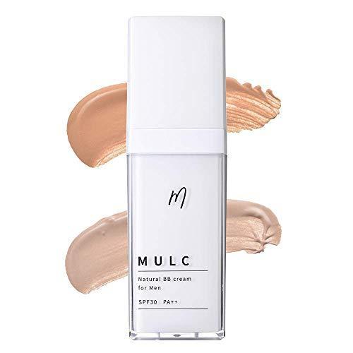 MULC（ムルク） ナチュラルBBクリーム ベージュ 汗で落ちにくい メンズ メンズメイク 美容液、...
