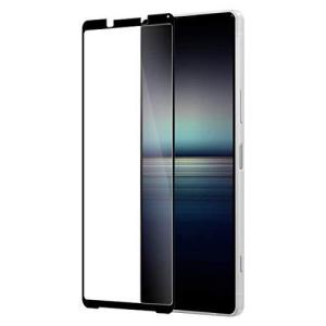松平商会 イカススマホケース Xperia 1 II SO-51A SOG01 全面吸着カラー強化ガラス保護フィルム 9H