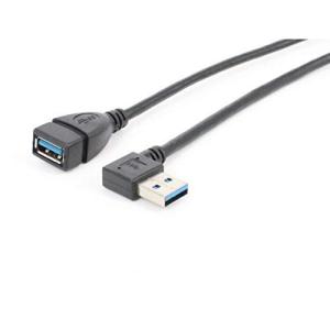 リタプロショップ? USB3.0 方向変換ケーブル 20cm 角度変更 L型 90度 延長ケーブル (右向き)