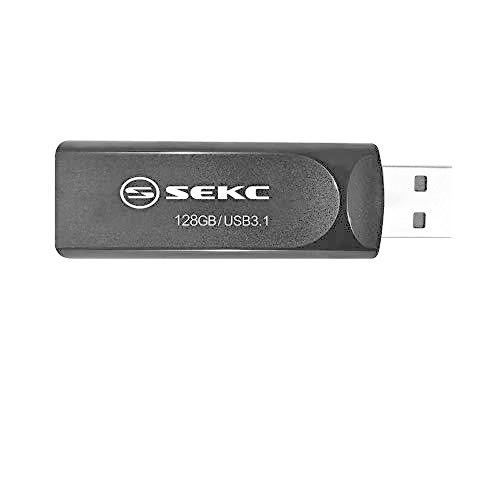 【 】SEKC USBメモリ 128GB 高速 USB 3.1対応(Type-A Gen 1) 最大...