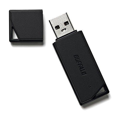 BUFFALO USB2.0 どっちもUSBメモリー 64GB ブラック RUF2-KR64GA-B...