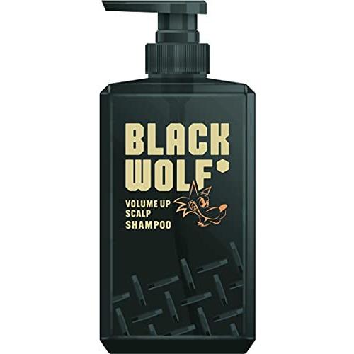 BLACK WOLF(ブラックウルフ) ボリュームアップ スカルプシャンプー380mL 黒髪に根元か...