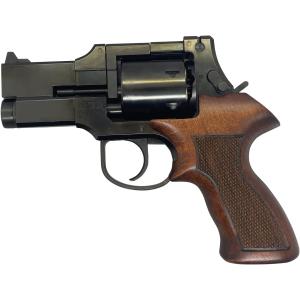 マルシン マテバリボルバー4インチブラックHW 木製グリップ仕様