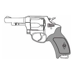 マルシン　ポリスリボルバー 77ミリ銃身3インチ　エクセレントHW　プラグリップ