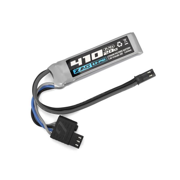 ジーフォース　 ZAC LiPo 7.4V 410mAh/ハンドガン、サブマシンガン用　ZAC250