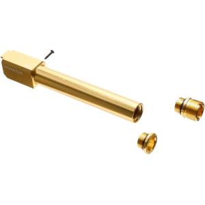 ライラクス　ナインボール　マルイG17Gen.4ノンリコイル2WAYアウターバレル　ゴールド