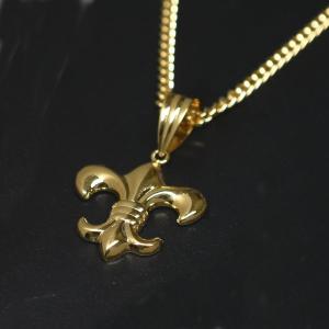 k18 百合の紋章(大) ペンダントトップ　5g前後 k18 百合の紋章(大) ペンダントトップ 5g前後