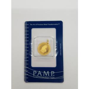 PAMP 純金　K24　2.5ｇ　クレオパトラ　デザインバチカン一体型（バチカンも純金です）