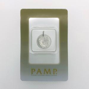 PAMP 純プラチナ　Pt999　5ｇ　ローズ・ソロモン　（バラ　薔薇）　バチカン一体型（バチカンも純プラです）｜tomatosarada