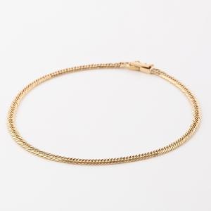 18金 喜平アンクレット 12面 トリプル 12g 23cm ゴールド メンズ