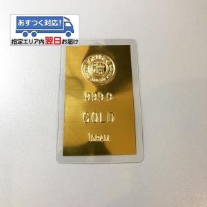 24金　純金 インゴット INGOT [徳力　純金　純金 インゴット 1g]　ゴールドカード