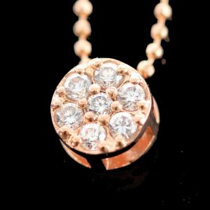 tomatosarada（トマトサラダ） K18 2ウェイ ダイヤモンドネックレス