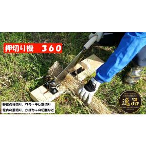 天盃 自動押切機 360mm 刃長360 1011 ドウカン 道灌 三冨D : 農業用品