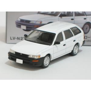 トヨタ カローラバン DX（白）2000年式 LV-N273a 【トミーテック社1/64ミニカー】【...