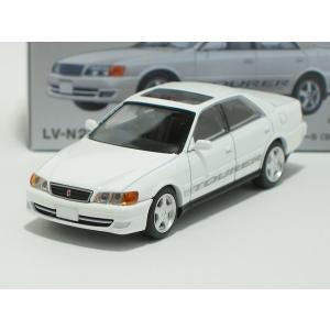 トヨタ チェイサー 2.5ツアラーS（白）LV-N224c【トミーテック社1/64ミニカー】【トミカの時】