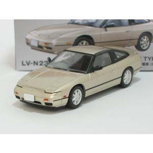 日産180SX TYPE-II スペシャルセレクション装着車（イエロイッシュシルバー） LV-N23...