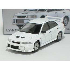 三菱ランサー RSエボリューションVI（白）LV-N190e【トミーテック社1/64ミニカー】【トミ...