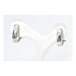 K18WGダイヤモンドピアス K18WG ダイヤモンド ピアス 0.82CT : KOMEHYO ONLINESTORE Yahoo!店