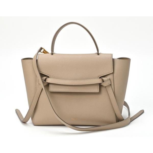 CELINE 　セリーヌ 　2Wayハンドバッグ 　ベルトバッグ マイクロ 　189153　【中古】