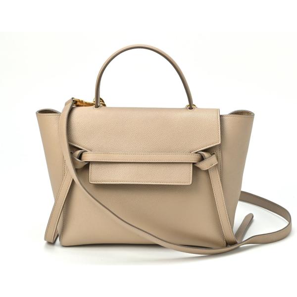 CELINE 　セリーヌ 　2Wayハンドバッグ 　ベルトバッグ マイクロ 　189153　【中古】
