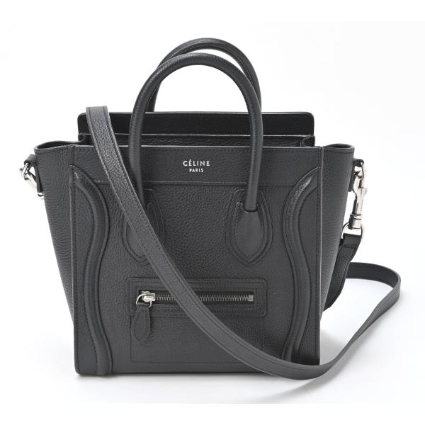 新入荷 CELINE ラゲージ ナノショッパー 【中古】商品番号 E-150966