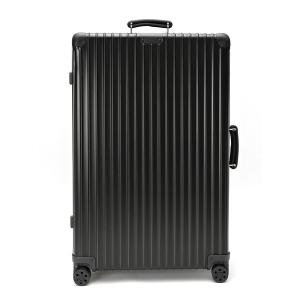 リモワ　クラシック チェックイン L / スーツケース 84L　97373014　アルミニウム　ブラック【中古美品】　新入荷