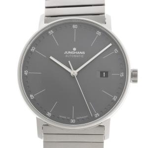 ユンハンス / JUNGHANS　フォームA　027/4833.44　グレー　自動巻き 【中古】 Junghans（ユンハンス） フォームA 027/4833.44 グレー 自動巻き