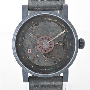 シャウボーグ / SCHAUMBURG WATCH 　ウニカトリウム スチームパンク２　手巻き　【中古】 商品番号 E-155330　新入荷｜tomida78