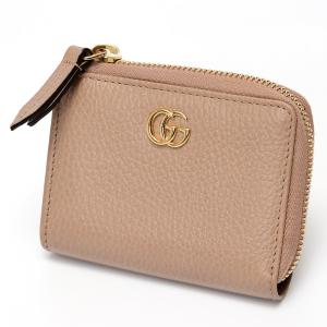 GUCCI（グッチ） コンパクト財布 ピンク コインケース L字ファスナー