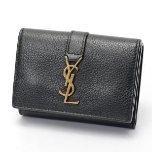 グッチ / GUCCI　スクリプト カードケース ウォレット / 二つ折り財布　772640　レザー　ブラック　 【中古】 商品番号 S-157682 GUCCI（グッチ） スクリプト カードケース ウォレット 772640 レザー