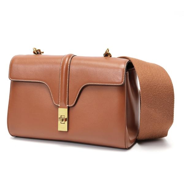 セリーヌ　ティーン ソフト 16(セーズ) ショルダーバッグ　196853CR4.04LU【中古】商...