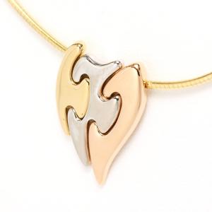サマンサティアラ K10 ハート ダイヤ プチ ネックレス 0.05ct : Bijou