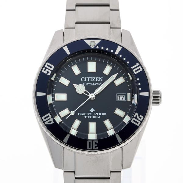 シチズン　プロマスター マリン　NB6021ー68L/9051ーS129028　ブルー　自動巻き【中...