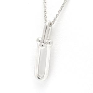 美品　ティファニー　エルサペレッティ　ビーンズネックレス　スターリングシルバー TIFFANY&Co.（ティファニー） 新品同様 エルサペレッティ ビーン