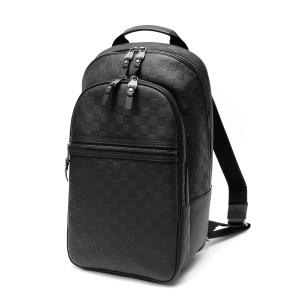 LOUIS VUITTONブリーフバックパック黒/リュック/ショルダー LOUIS VUITTON（ルイ・ヴィトン） （未使用 展示品）LOUIS VUITTON