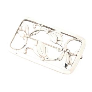 Georg Jensen（ジョージ ジェンセン） #anza ブローチ 78 アンバー