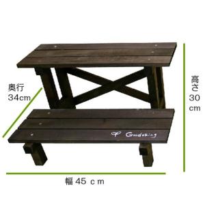 フラワースタンド2段450型 国産の詳細画像2