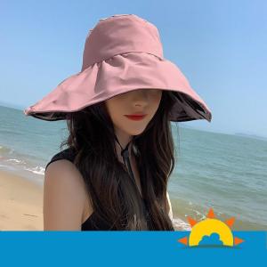 日よけ帽子 折りたたみ 帽子 レディース UV...の詳細画像5