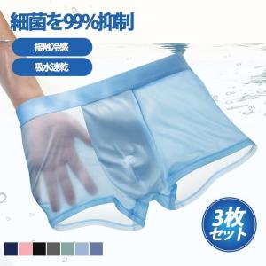 ボクサーパンツ メンズ 3枚セット パンツ メン...の商品画像