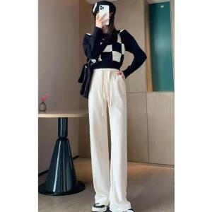 プリーツパンツ ガウチョパンツ ワイドパンツ ...の詳細画像5