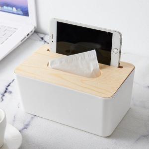 蓋つきティッシュボックス ティッシュケース テ...の詳細画像2