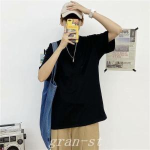 Tシャツ半袖5分袖クルーネックスメンズ男性紳士...の詳細画像3